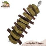 Colgante Manzano Timothy Corazón Para Conejos Cobayas y Roedores