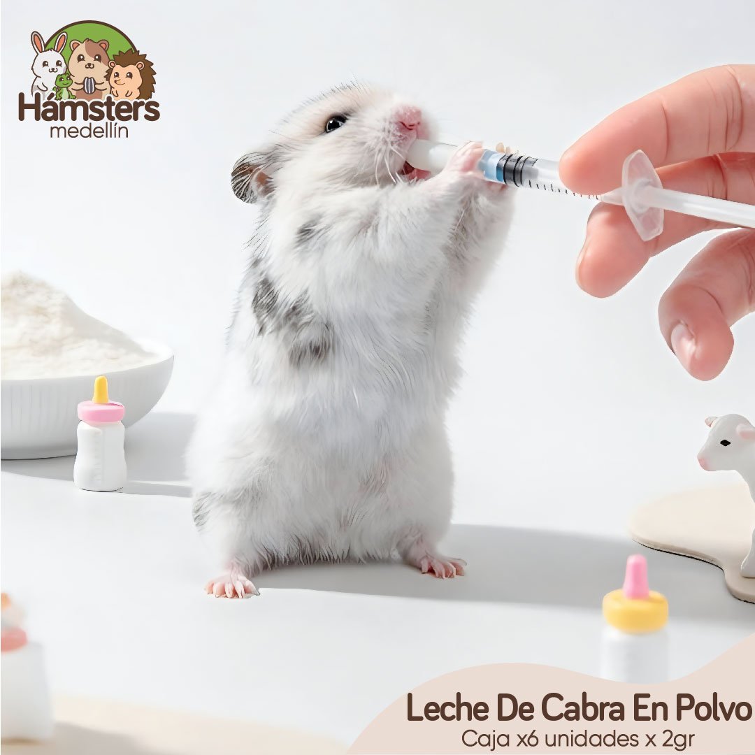 Leche De Cabra En Polvo Para Hámster y Roedores - Imagen 5