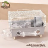 Jaula Hámster Extensión P Con Baño