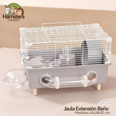 Jaula Hámster Extensión P Con Baño