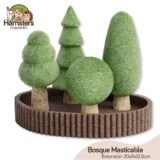 Bosque Masticable y Comedero Conejos Cobayas y Roedores