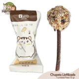 Chupeta Liofilizada Masticable Desgaste Dental Premio Hámster Roedores