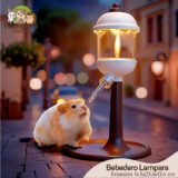 Bebedero Lampara 170ml hámster Animales Pequeños