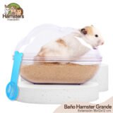 Baño Hámster Grande Con Pala