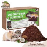 Sustrato de Coco Para Hamsters Erizos y Reptiles